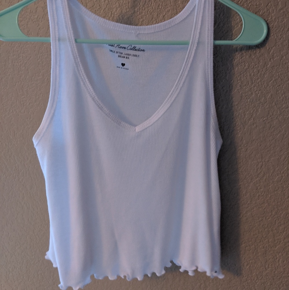 Hollister Cropped Tank Top